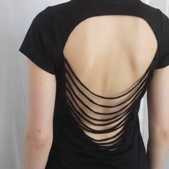 Rare RED CARPET NOIR Glam Marilyn Monroe Studded Top M - Picture 5 of 7